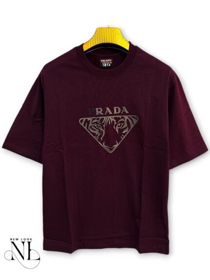 Wine Printed Half Tshirt for Men Rich Sophistication