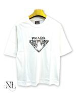 White Printed Half Imported Tshirt for Men Ultimate