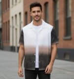 The Urban White Oversize Printed Shirt & Trendy Casual