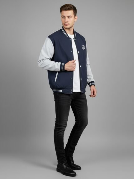 The Navigator Navy Blue Parachute Windcheater & Essential