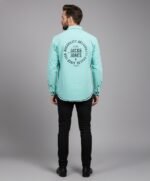 Casual Sky Blue Denim Jacket for Men & Fresh Summer Style