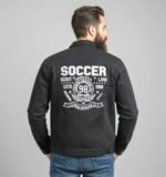 Classic Dark Grey Denim Jacket & Versatile Style Essential