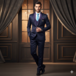 Stylish Deep Purple Plain 5 Piece Blazer Suit & Professional Wear