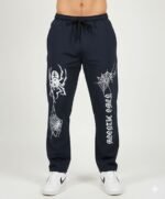 Best Navy Blue Parachute Baggy Trackpant For Men & Streetwear