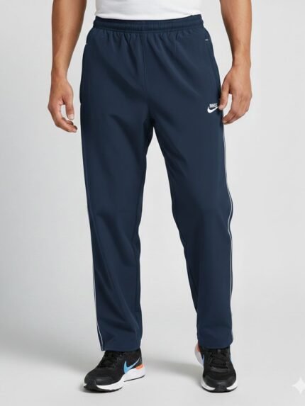 Deep Blue Parachute Baggy Trackpant & Streetwear Essential