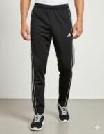 Classic Black Parachute Baggy Trackpant & Timeless