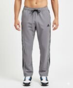 Lite Grey Parachute Baggy Trackpant For Men & Premium