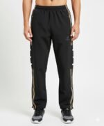 Classic black parachute baggy lowers & jet black color