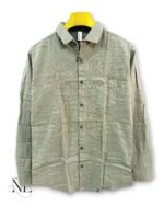 Plain Pista Green Full Shirt For Men & Unique Pastel Color