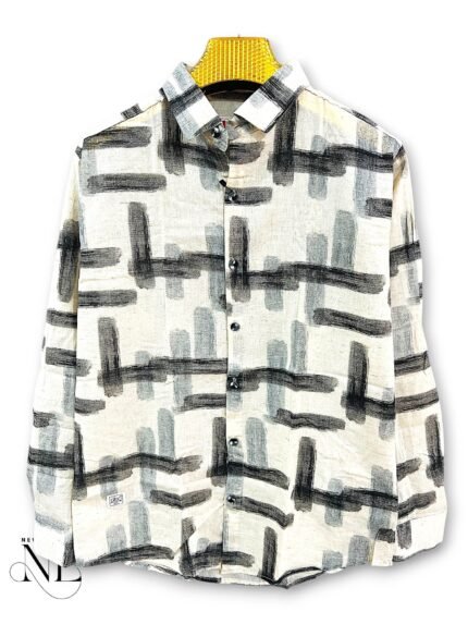 Stylish Printed Full Shirt for Men Formal
