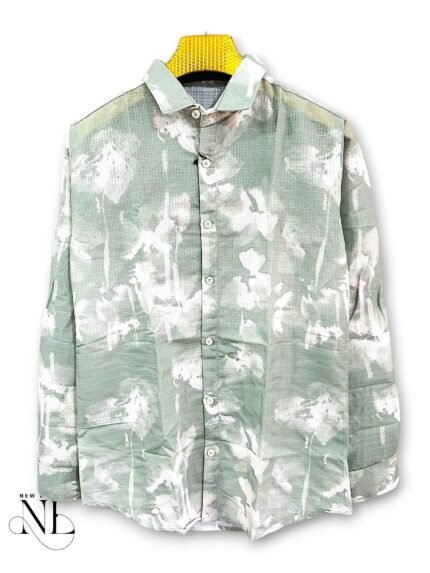 Classic Printed Full Shirt for Men Formal