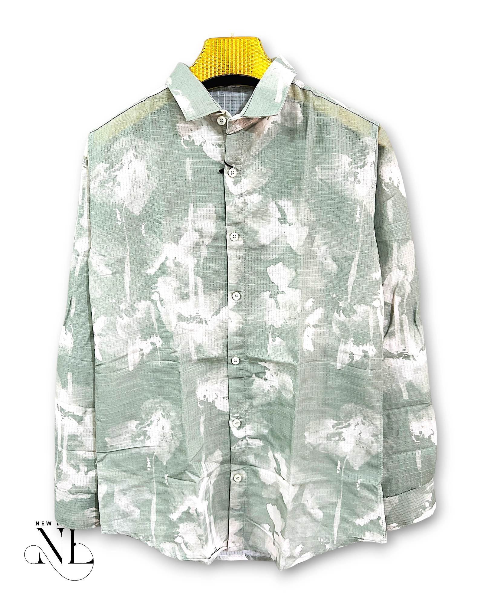 Classic Printed Full Shirt for Men Formal Classic Printed Full Shirt for Men Formal