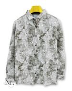 Best Casual Cream Full Printed Shirt & Premium Quality