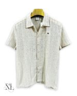 Trendy Oversize Cream Plain Shirt for Men & Premium