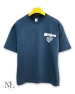 Trendy Royal Blue Oversize Printed T-Shirt & Vibrant Streetwear