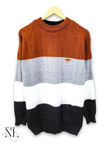 Trendy Brown Stripe Classic Full T-Shirt & Earthy Tones