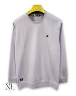 Classic Cream Plain Full T-Shirt for Men Versatile Essential