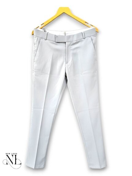 Classic Lite Grey Formal Pants for Men & Office Wear