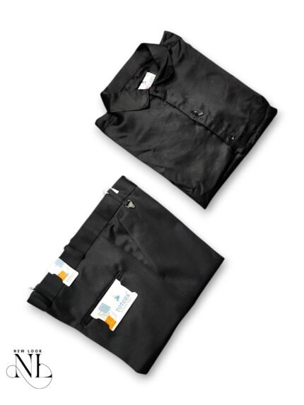 Black Shirt & Black Pant Combo for Men & Formal Set