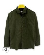 Best Dark Green Printed Full Shirt For Men & Botanical Prints