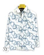 Best Printed Blue Full Shirt for Men & Royal Elegance