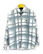 Trendy Lite Blue Checks Full Shirt for Men & Sophistication