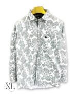 Printed Best Lite Grey Full Shirt for Men Formal & Casual
