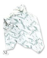 Casual Lite Green Printed Polo Half T-Shirt Nature-Inspired