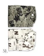 Classic Best Cream Full Printed Shirt for Men & Timeless Edition