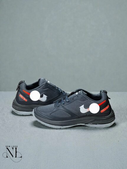 Classic Casual Dark Grey Shoes for Men & Premium