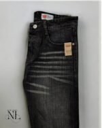 Classic Deep Grey Baggy Jeans for Men & Premium