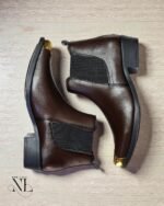 Chelsea Dark Brown Shoes for Men - Leather Chelsea Boots