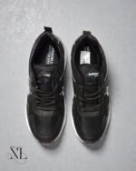 Classic Casual Jet Black Shoes for Men - Everyday Footwear