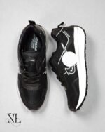 Classic Casual Jet Black Shoes for Men - Everyday Footwear