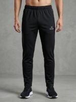 Stylish Black Lycra Track Pant for Men & Premium