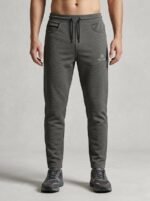 Buy Trendy Dark Cream Lycra Track Pant for Men