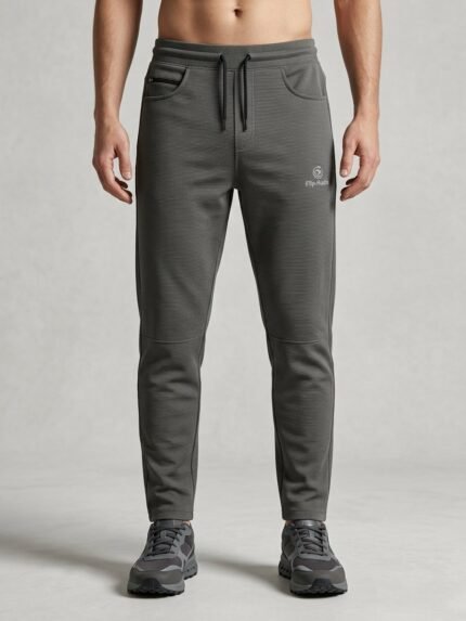 Buy Trendy Dark Cream Lycra Track Pant for Men