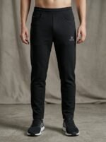Buy Black Lycra Track Pant for Men Gym & Casual