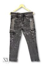 Stylish Solid Dark Grey Cargo Pants for Men - Utility Trousers