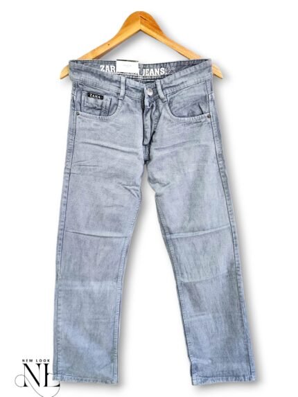 Denim Lite Grey Baggy Jeans for Men & Premium Relaxed Fit