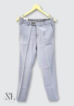 Trendy Lite Grey Korean Pants for Men K-Fashion Inspired