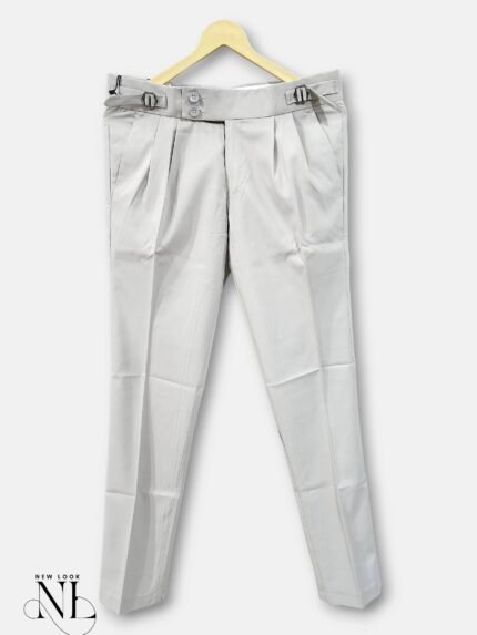 Stylish Lite Grey Korean Pants for Men & Street Style Trousers