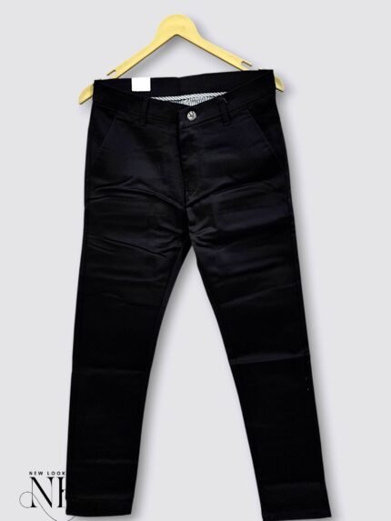 Best Classic Black Formal Cotton Pants for Men