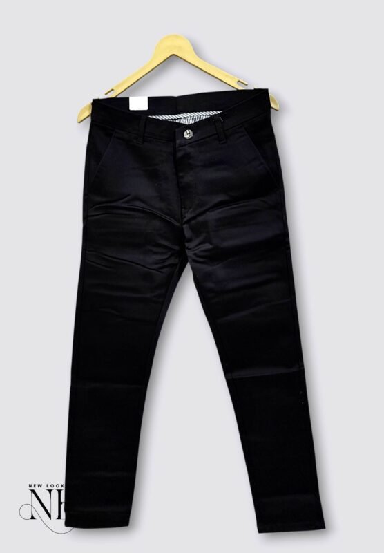 Best Classic Black Formal Cotton Pants for Men
