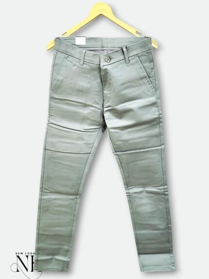 Best Lite Green Formal Cotton Pants for Men & Premium Spring