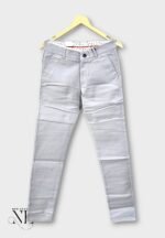 Lite Grey Formal Cotton Pants for Men & Versatile Office