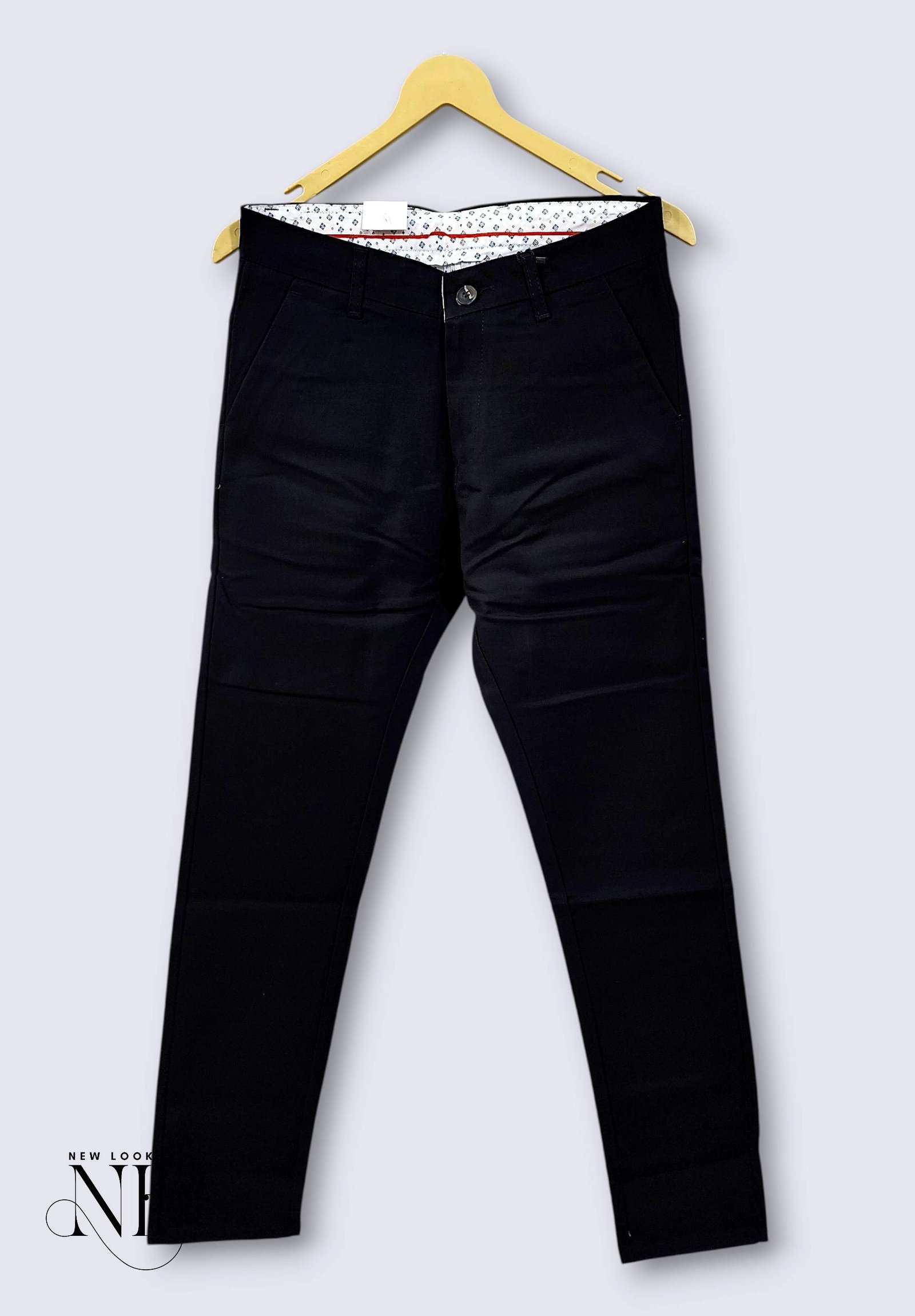 Premium Black Formal Cotton Pants for Men Classic Office Premium Black Formal Cotton Pants for Men Classic Office