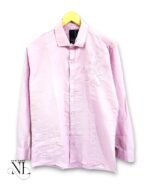 Premium Pink Printed Full Shirt for Men - Stylish Casual