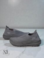 Classic Dark Grey Casual Shoes for Men - Premium