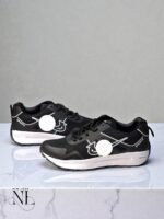 Classic Casual Jet Black Shoes for Men - Everyday Footwear